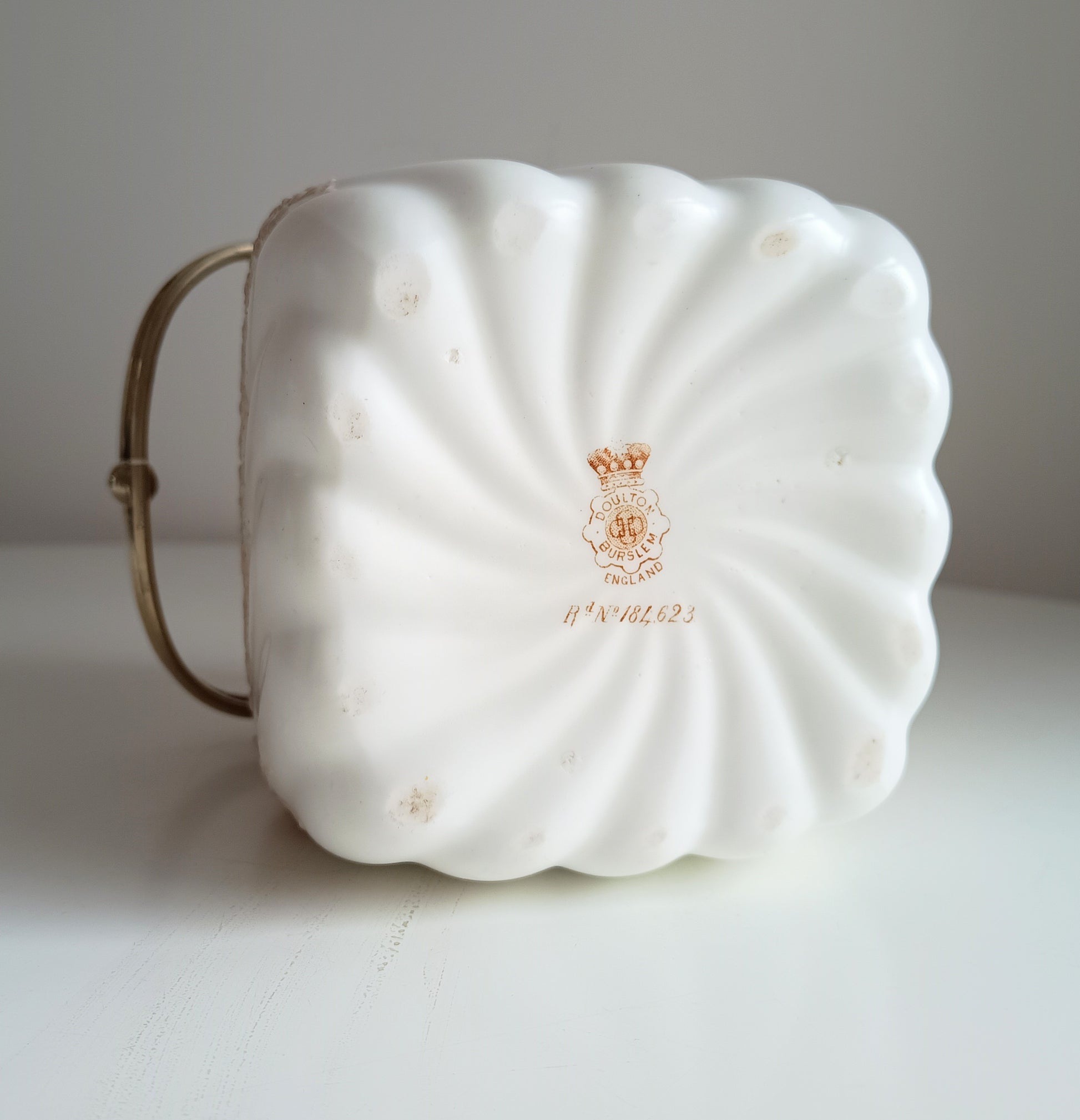 Doulton Burslem Art Nouveau Biscuit Barrel with Lid