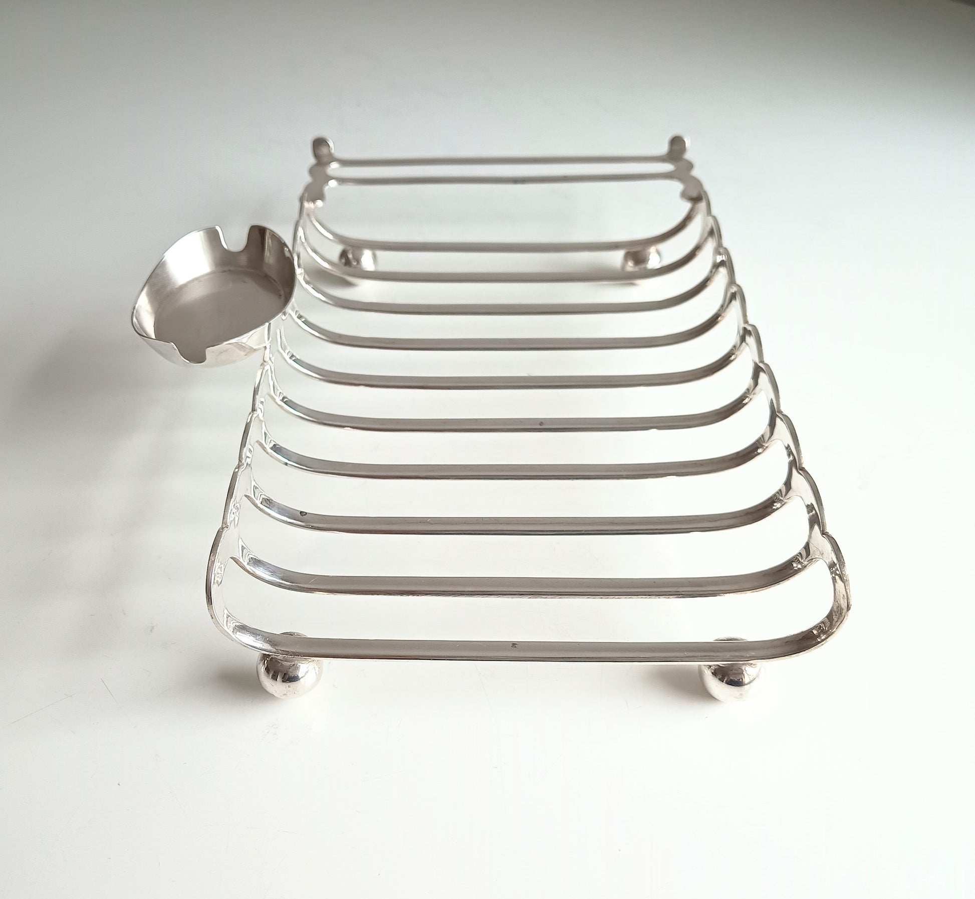 Antique English Silver Plate Asparagus Server Drainer with Provencal Sauce or Butter Side Dish Signed Late Victorian to Edwardian Sheffield