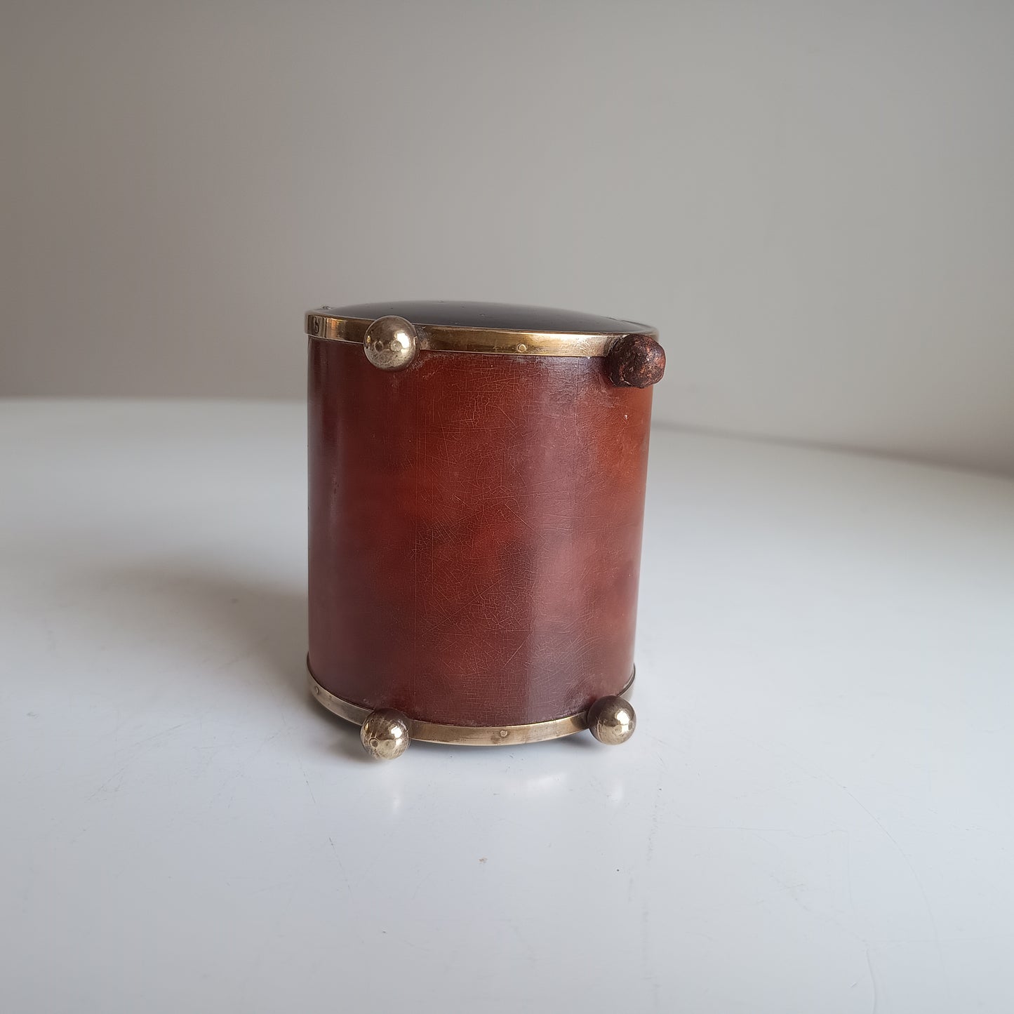Novelty German Art Deco Faux Tortoiseshell Celluloid Early Plastic Tambour Cigarette Case