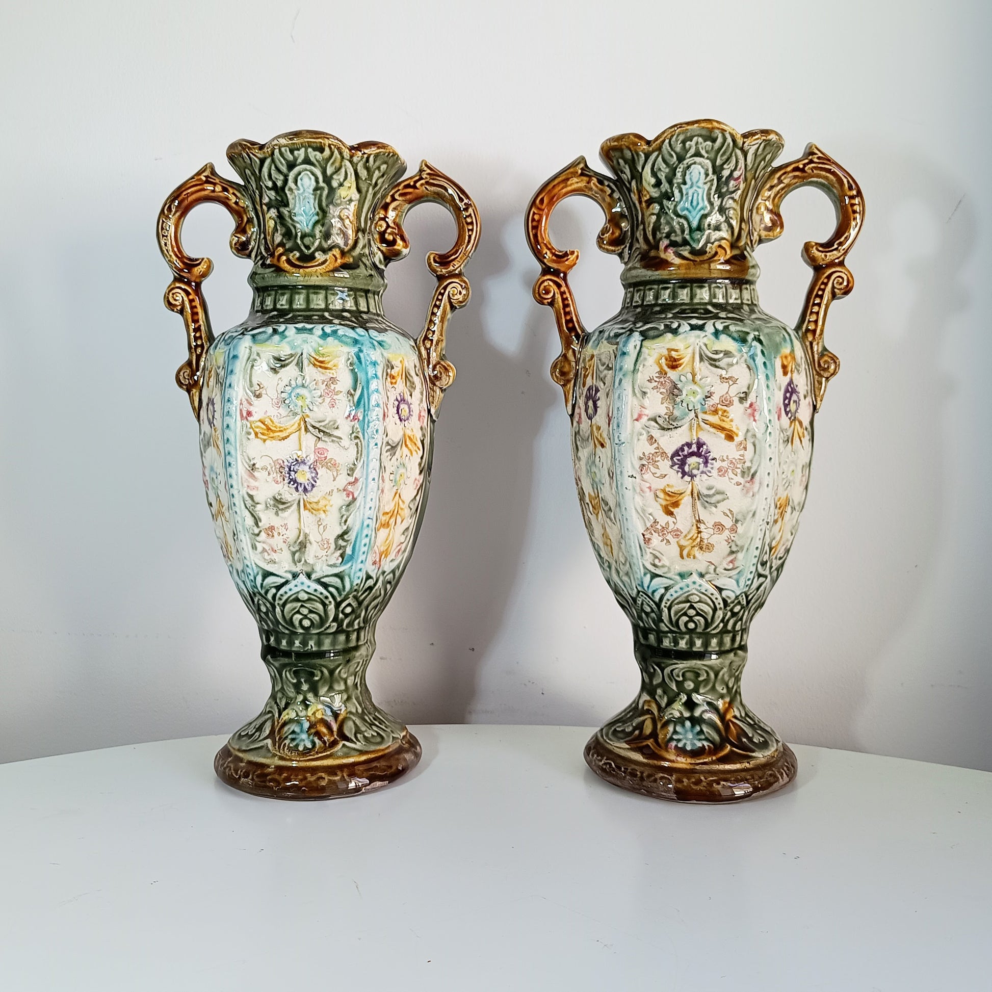 Pair of Art Nouveau vases
