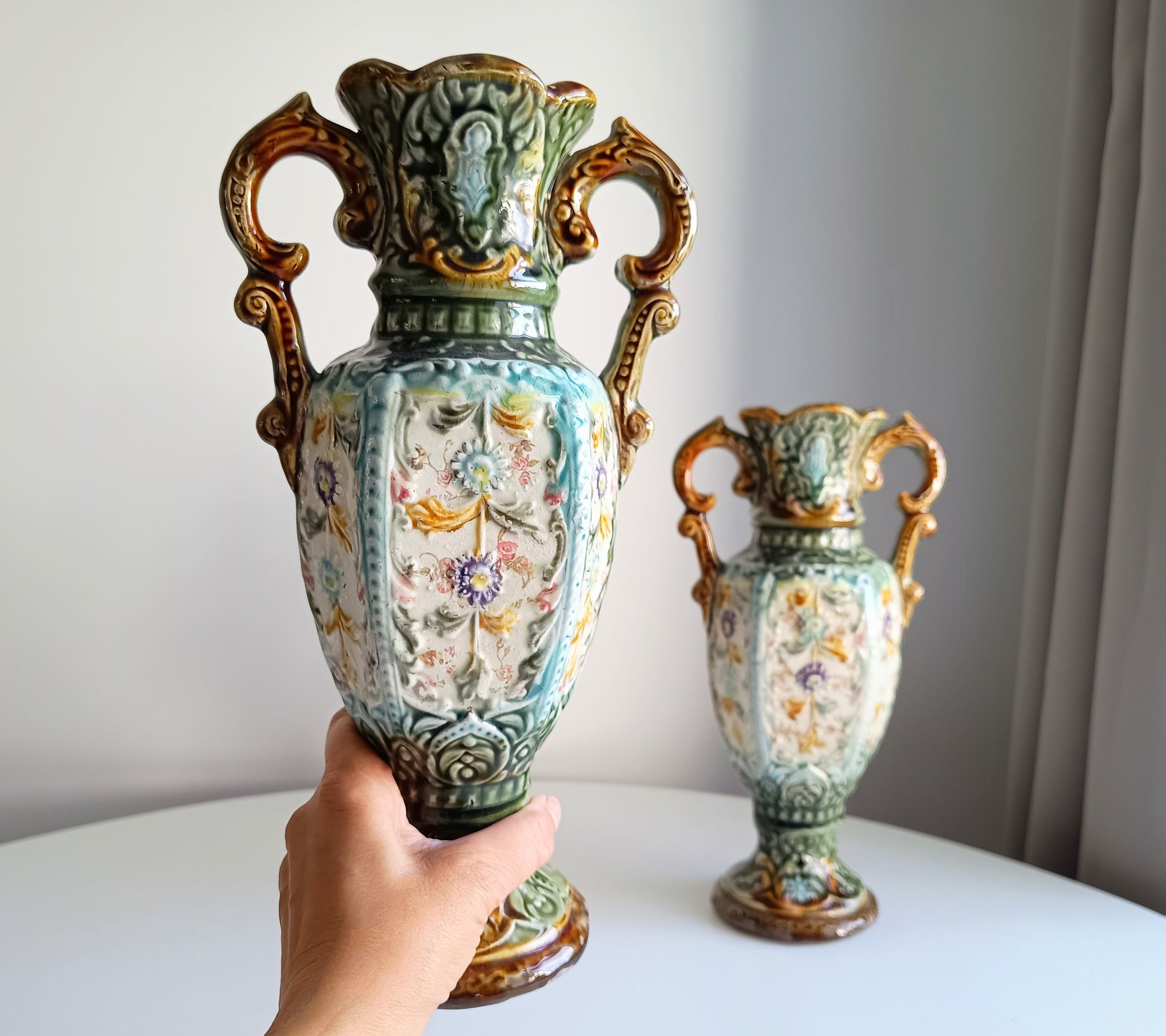 Art Nouveau majolica