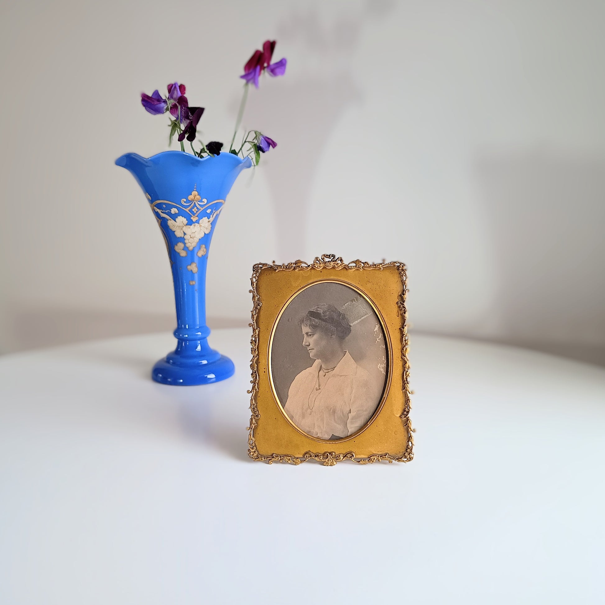 Antique Empire-style Gilt Bronze Frame