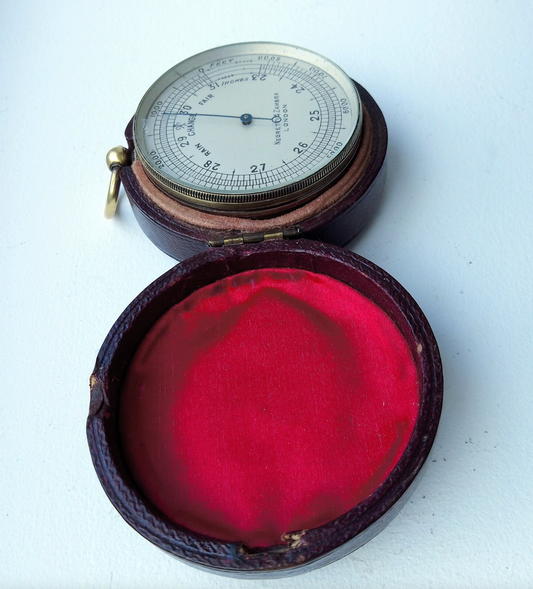 Negretti and Zambra London Pocket Barometer