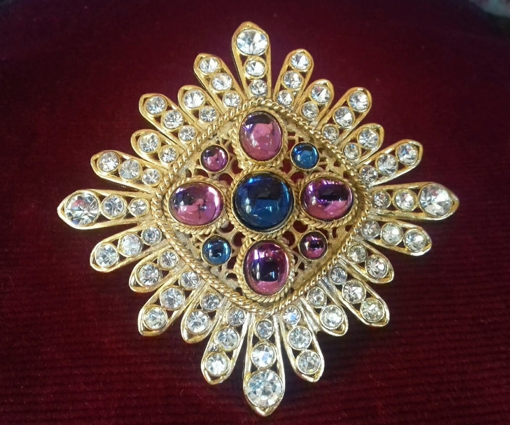 Butler and Wilson - Authentic Vintage Grand Cross