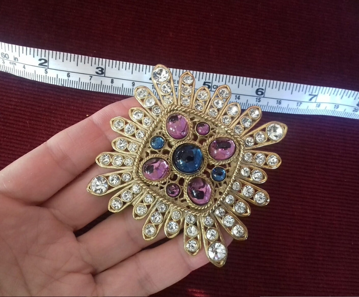 Butler and Wilson - Authentic Vintage Grand Cross