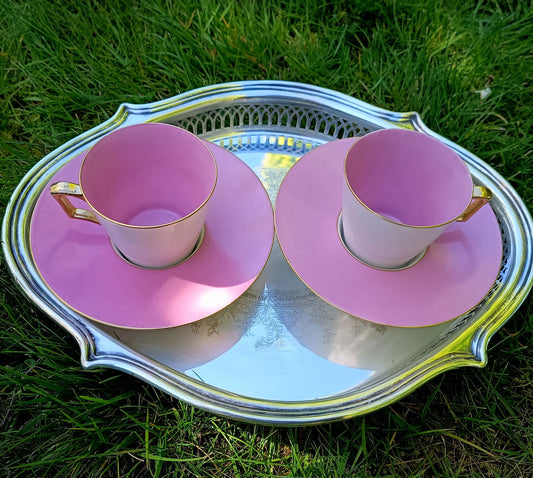 Pink Trembleuse - an Art Deco Pair!
