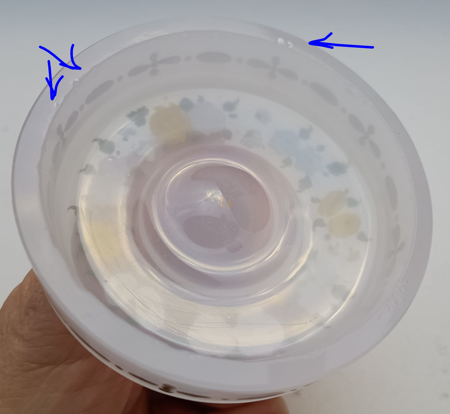 Antique Opaline Glass Cookies Jar: Hand Enamelled, Late Biedermeier, Romantic Revival, 1860s