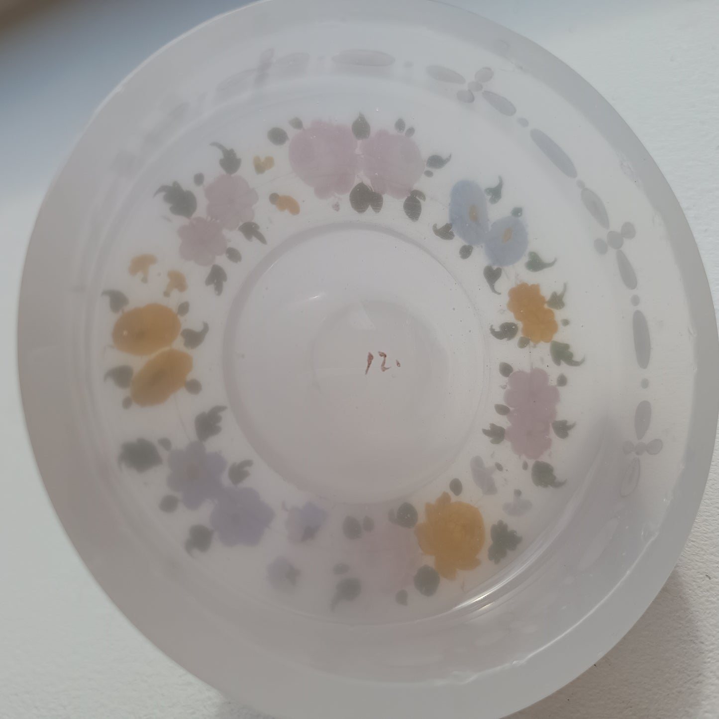 Antique Opaline Glass Cookies Jar: Hand Enamelled, Late Biedermeier, Romantic Revival, 1860s