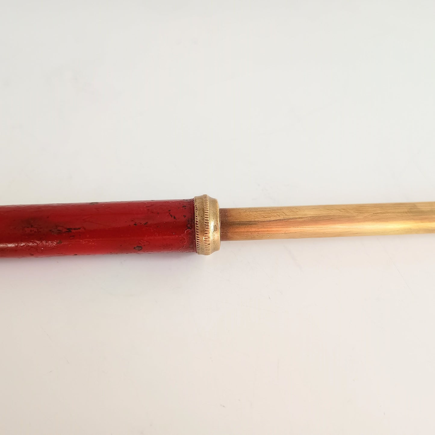 Antique English Georgian Retractable Telescopic Enamelled Toasting Fork, Gothic style, 1800