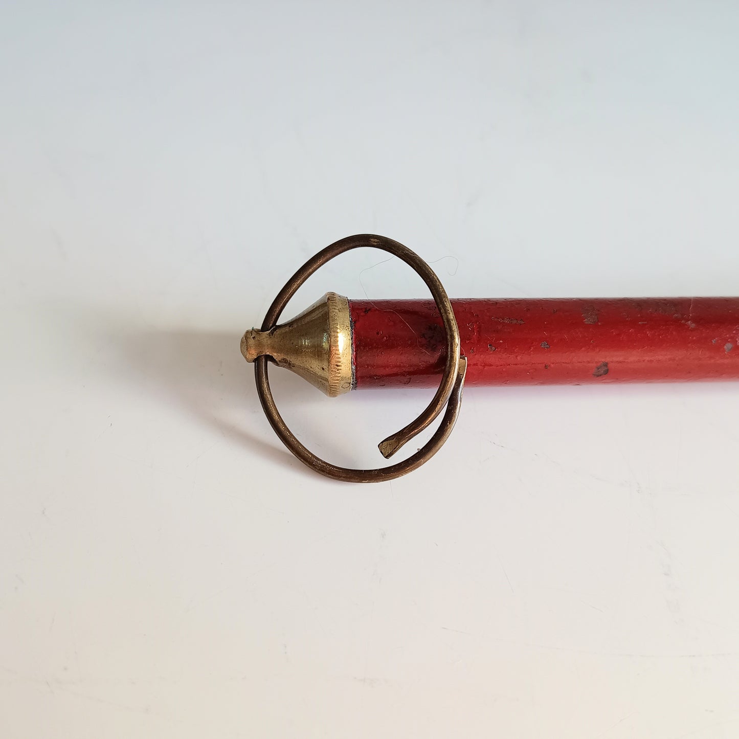 Antique English Georgian Retractable Telescopic Enamelled Toasting Fork, Gothic style, 1800