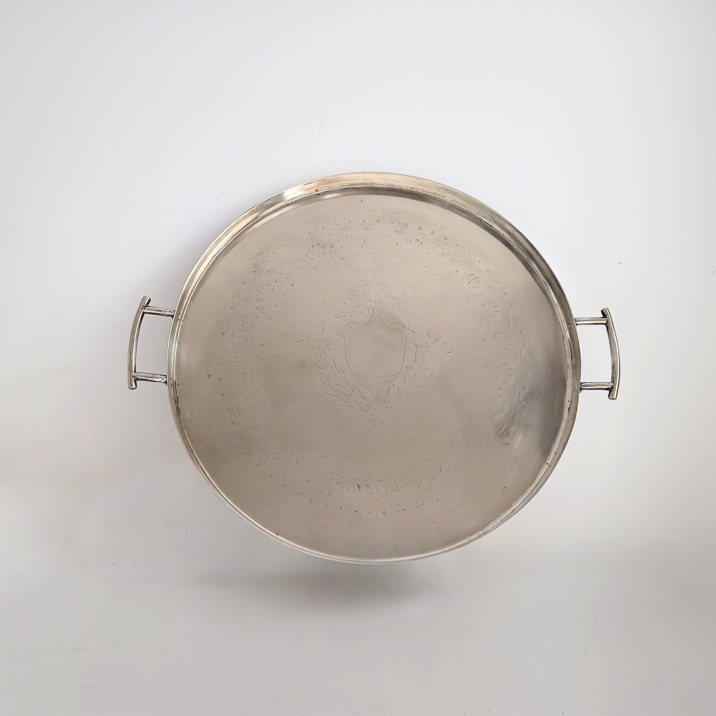 Vintage Handled Cocktails Tray: Hukin & Heath in the manner of Christopher Dresser