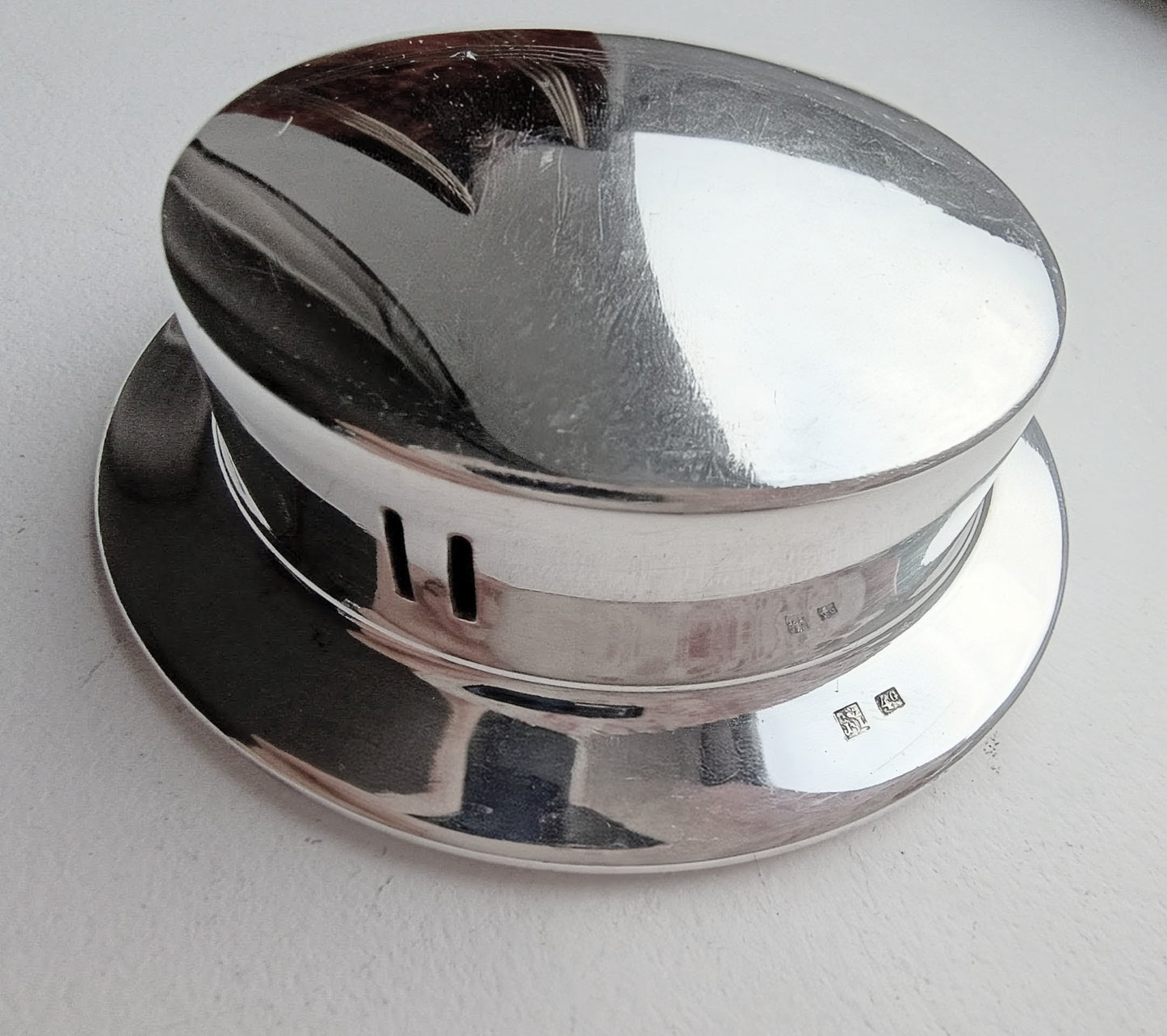 Vintage Butter Curler Server Dish Made in France Coquillor Depose Art Deco 1950s