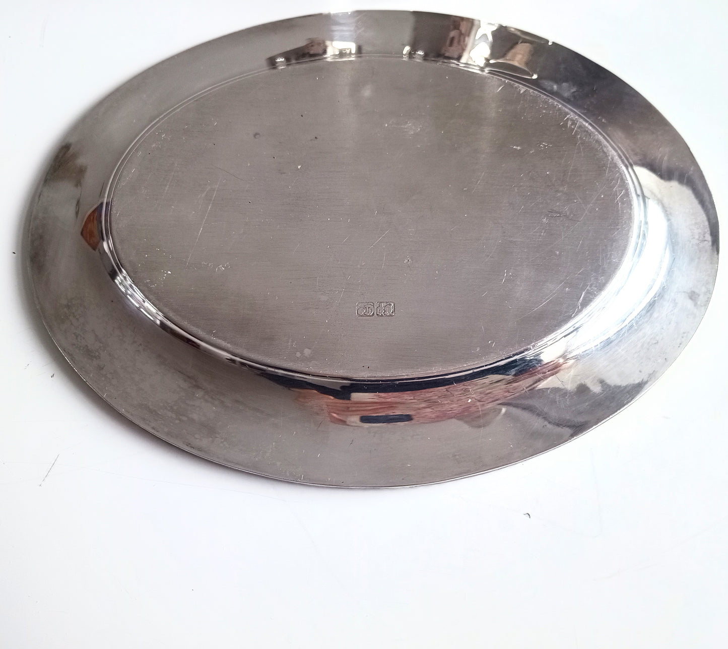 Art Deco Silver Plate Tea Set: Drinks Tray, Creamer, Bowl & Tea Strainer, England, Art Deco