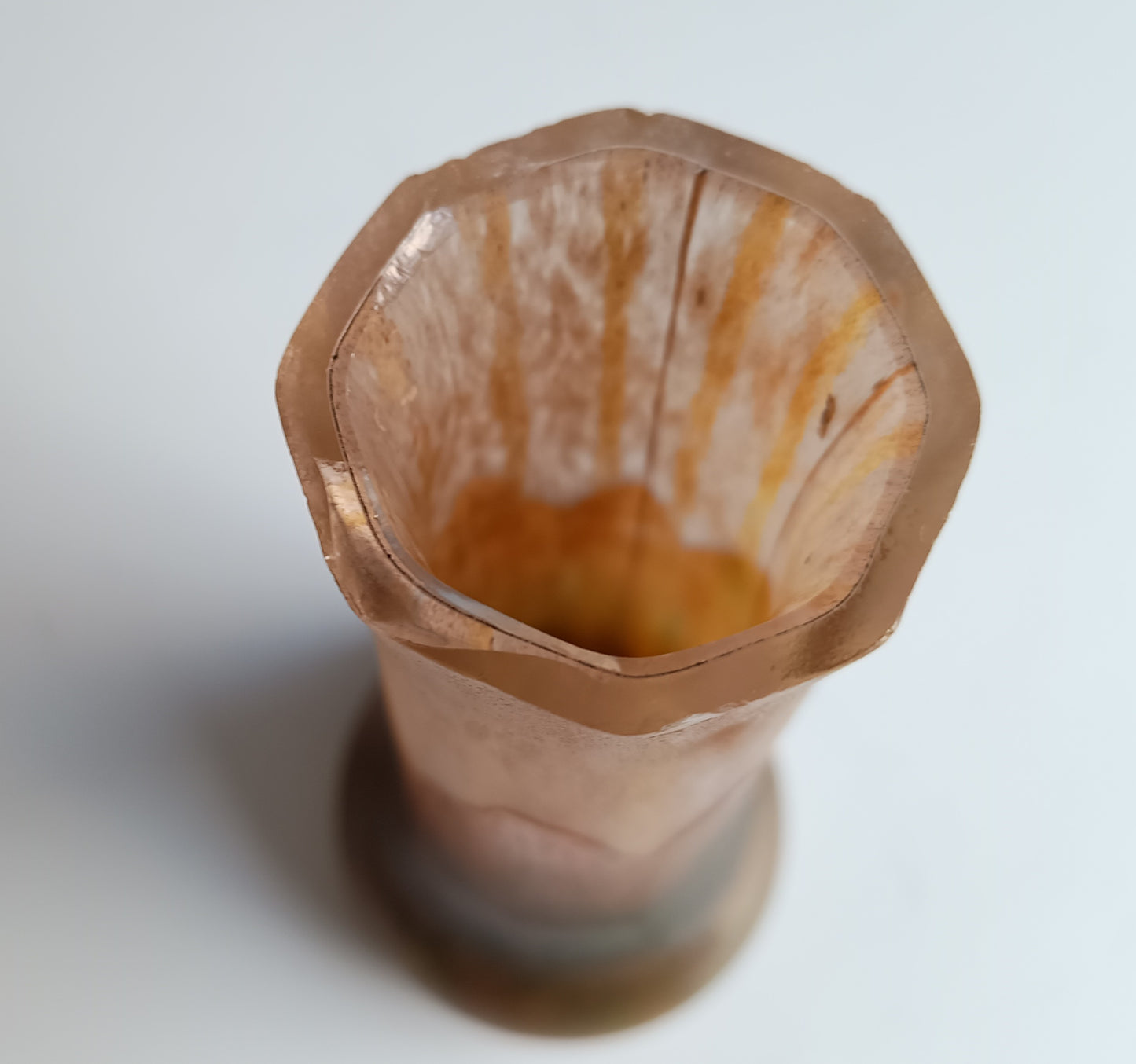 French Art Nouveau Cameo Glass Solifleur Vase, Nancy School c.1900 – Satin Etched, Earth Tones