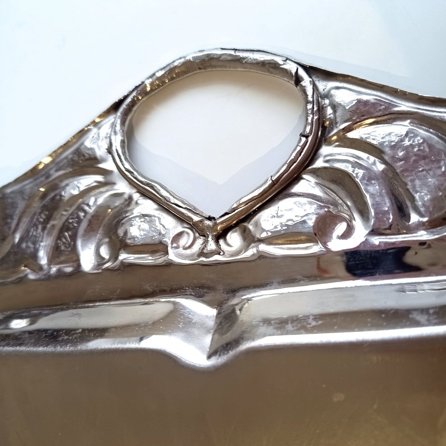 Art Nouveau Repoussé Drinks Tray In Jugendstil Style