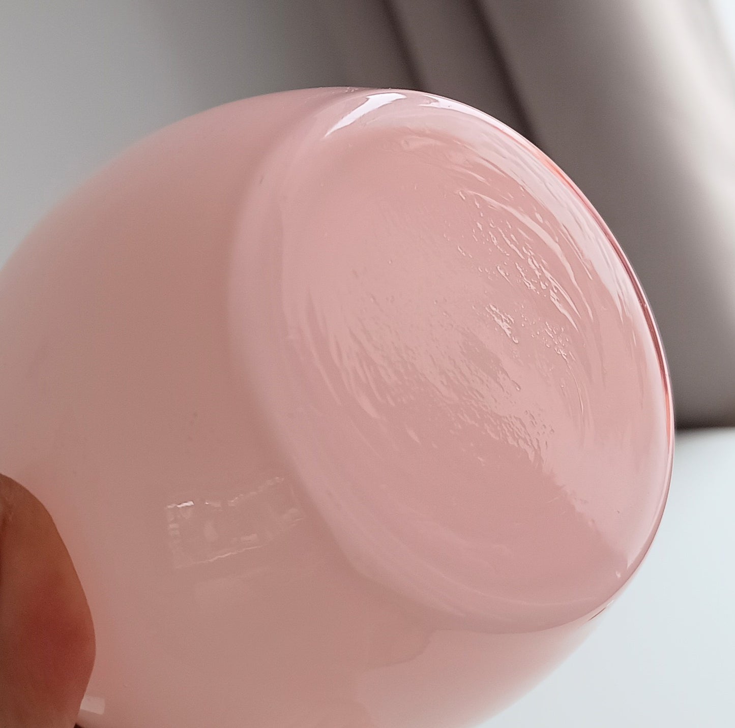 Antique Victorian Pink Opaline Glass Jar, Silver plated Lid and Handle, Stourbridge 1900