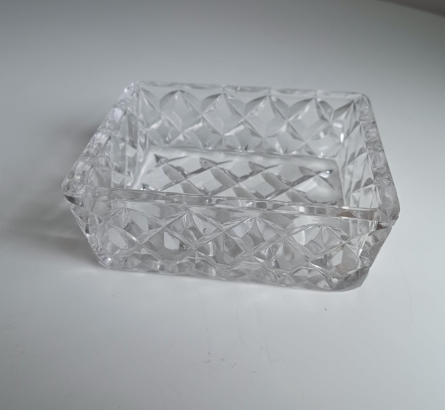 Victorian Henry Bourne Silver-Plated Sardine Dish: Zoomorphic Fish Finial, Cut Glass, England, c 1890