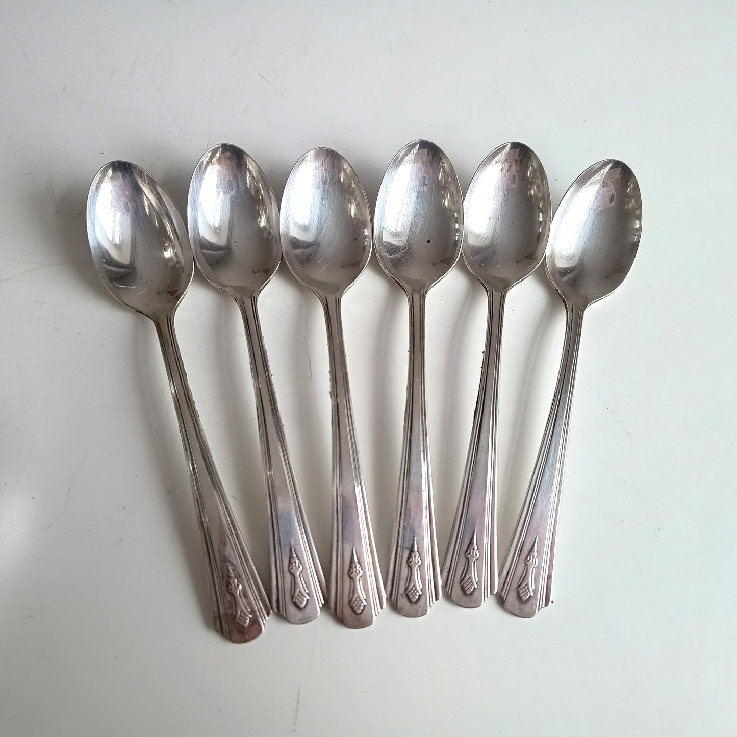 Antique Victorian Silver Plated 6 Egg Cups Cruet Stand, Harrison England