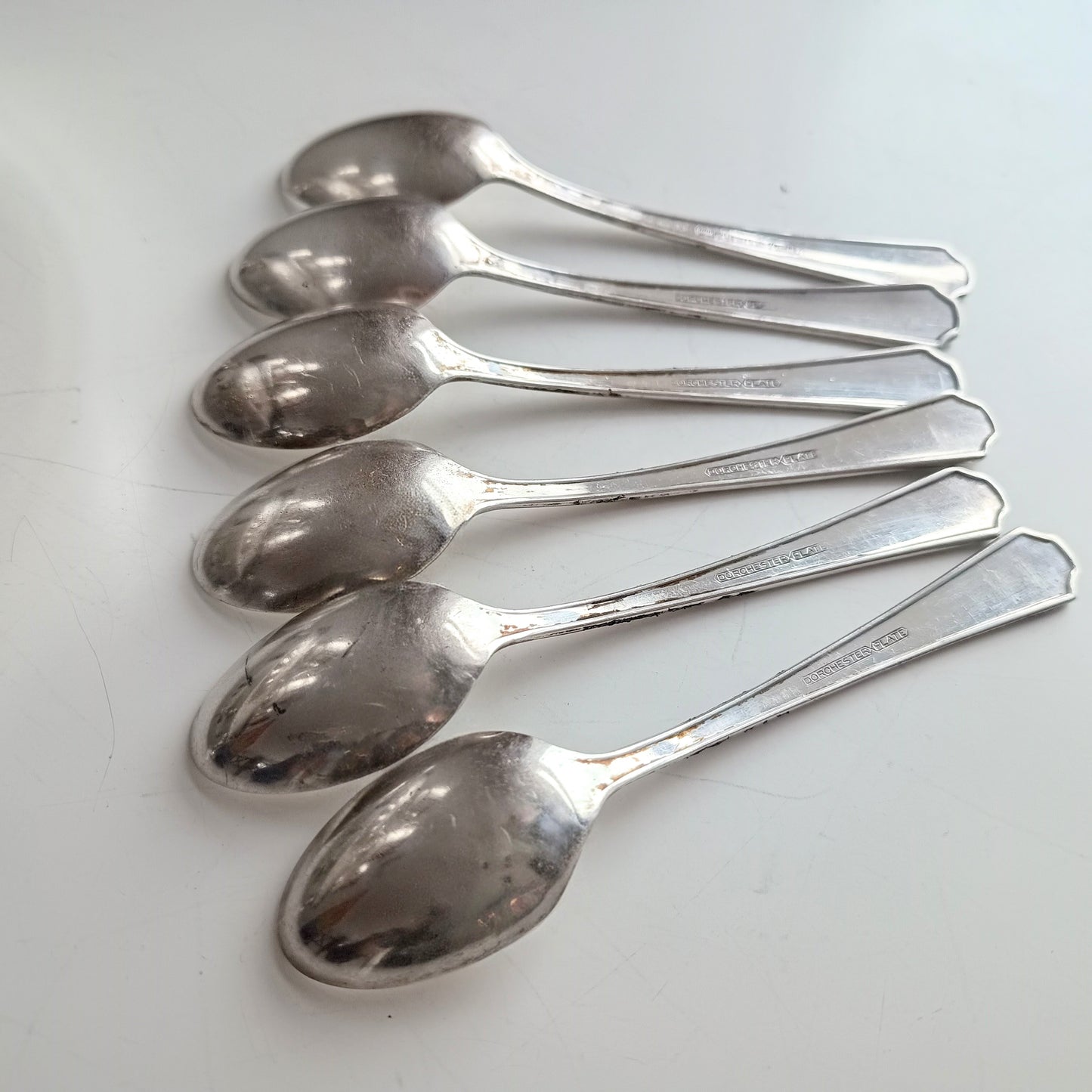 Antique Victorian Silver Plated 6 Egg Cups Cruet Stand, Harrison England