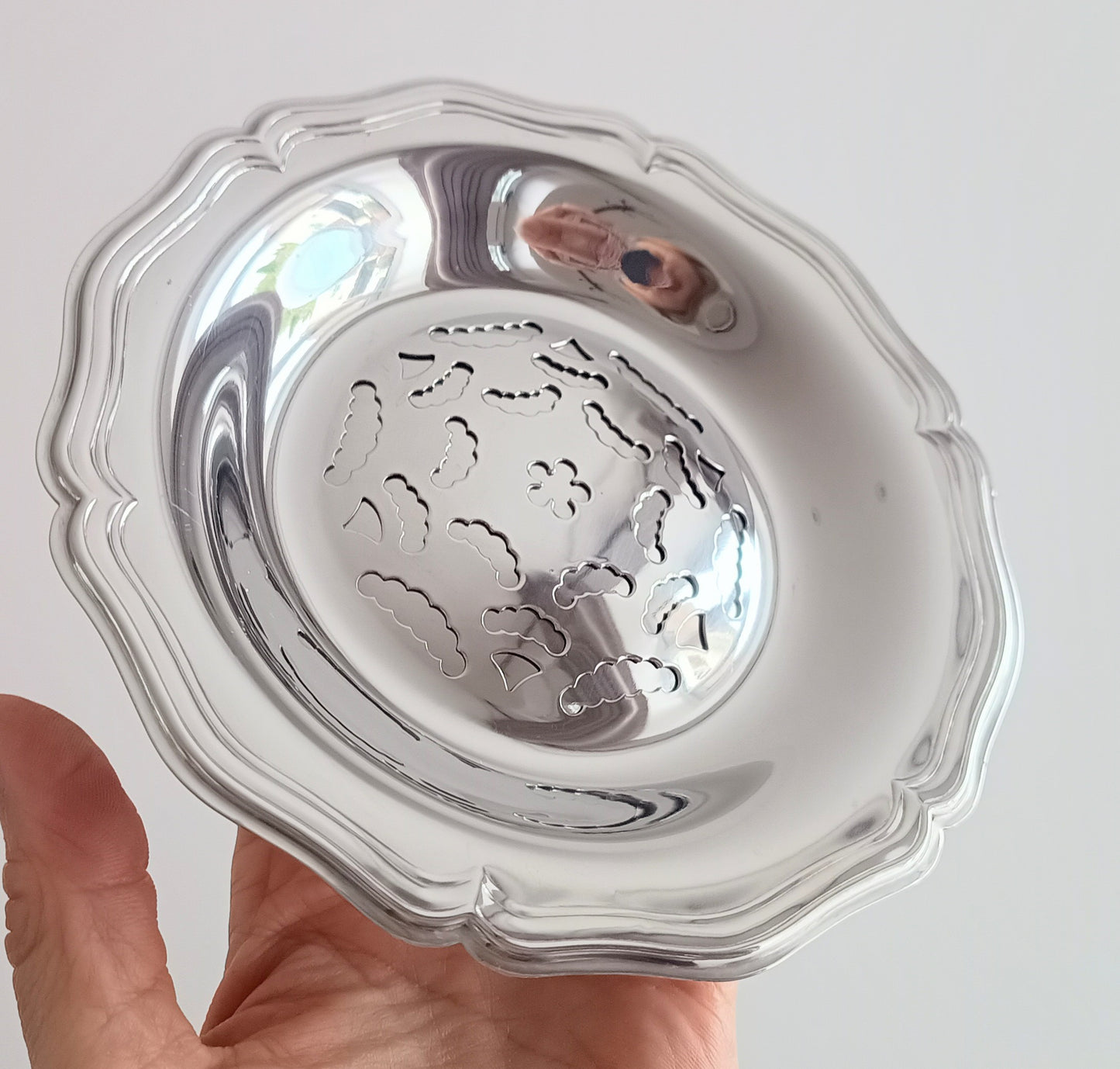 Vintage Butter Curler Server Dish Made in France Coquillor Depose Art Deco 1950s