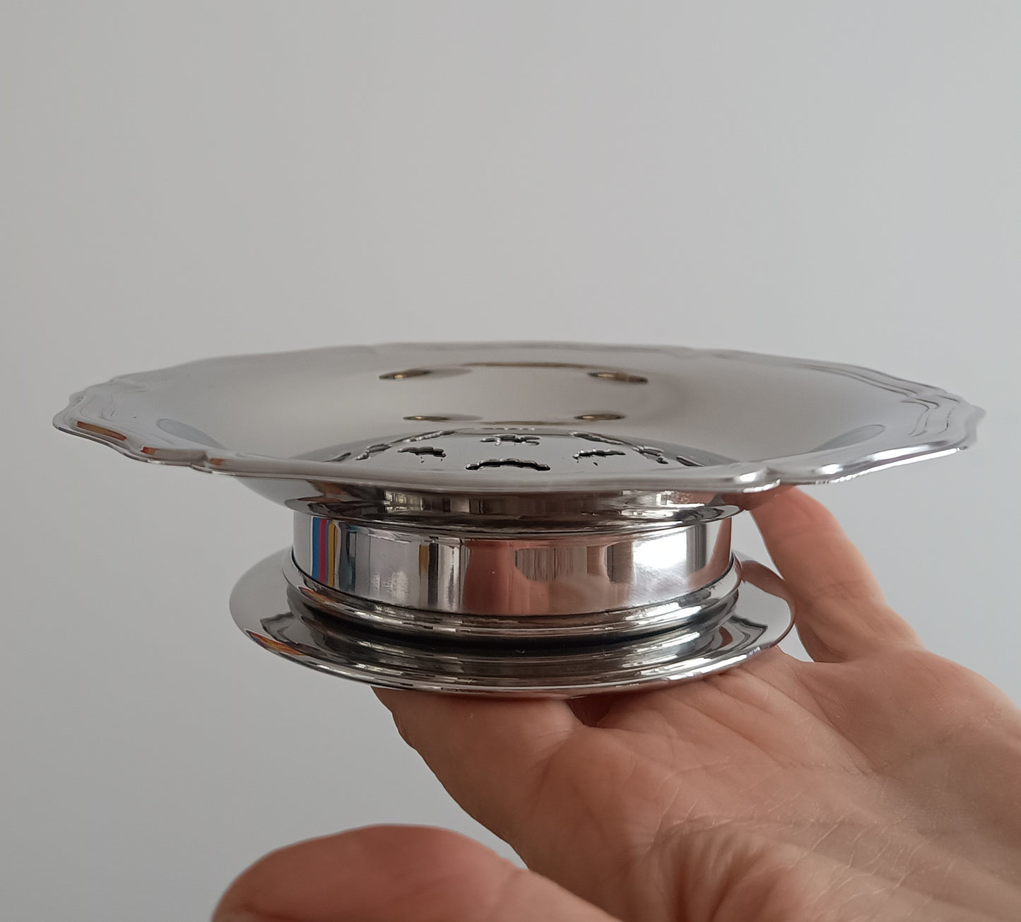Vintage Butter Curler Server Dish Made in France Coquillor Depose Art Deco 1950s