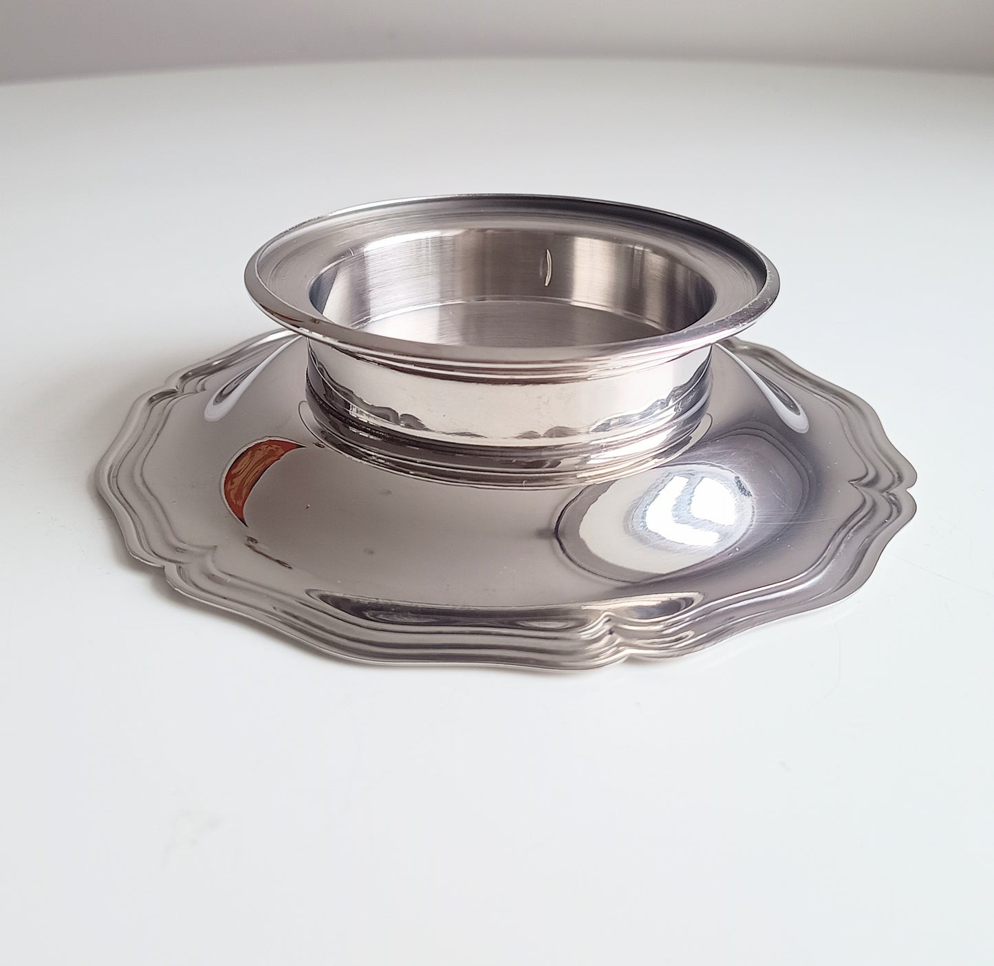 Vintage Butter Curler Server Dish Made in France Coquillor Depose Art Deco 1950s