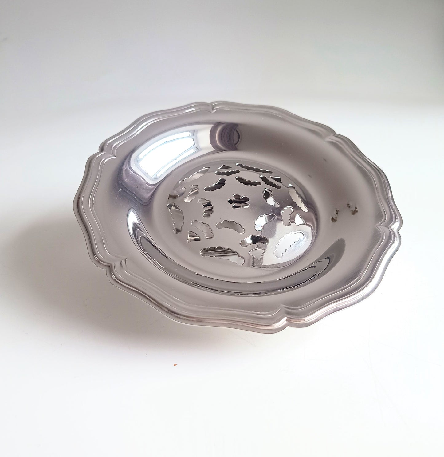 Vintage Butter Curler Server Dish Made in France Coquillor Depose Art Deco 1950s