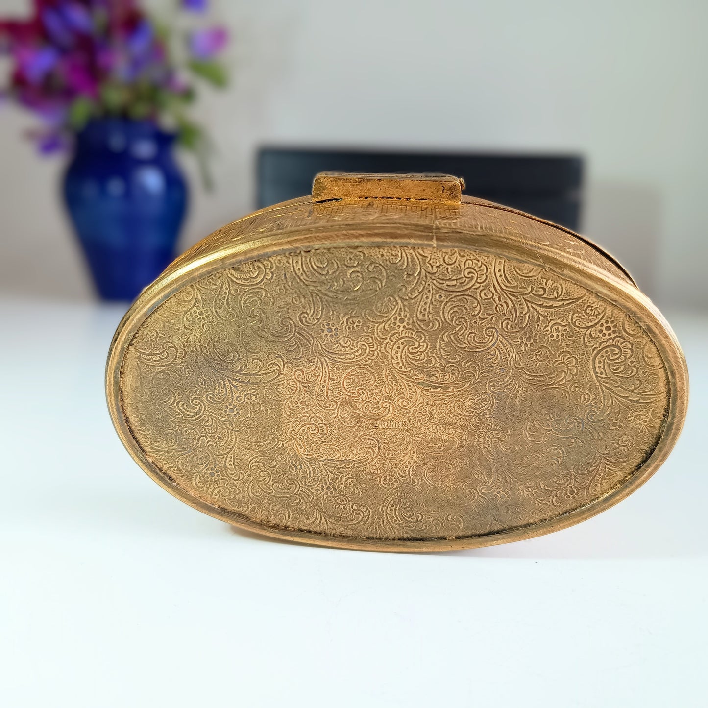 Empire-Style French Ormolu Trinket Box, c. late 19th century