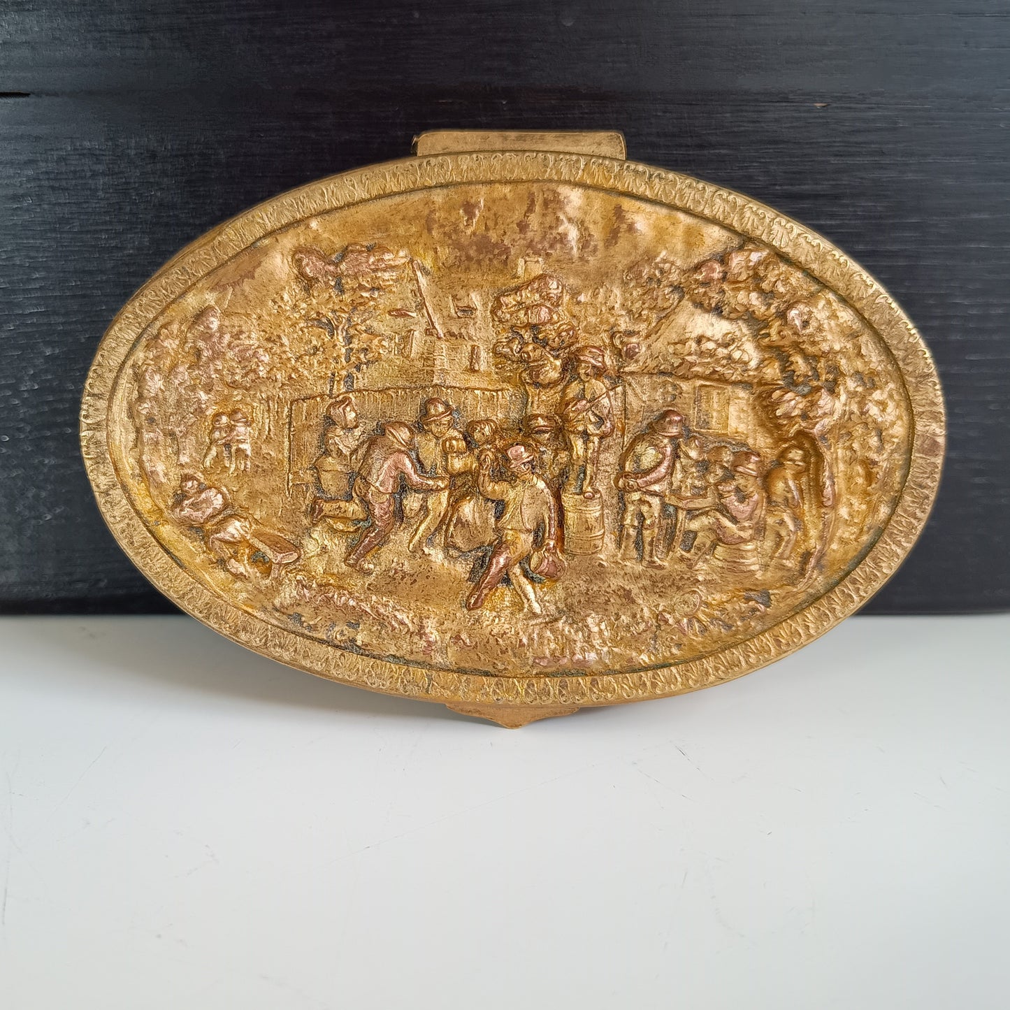 Empire-Style French Ormolu Trinket Box, c. late 19th century