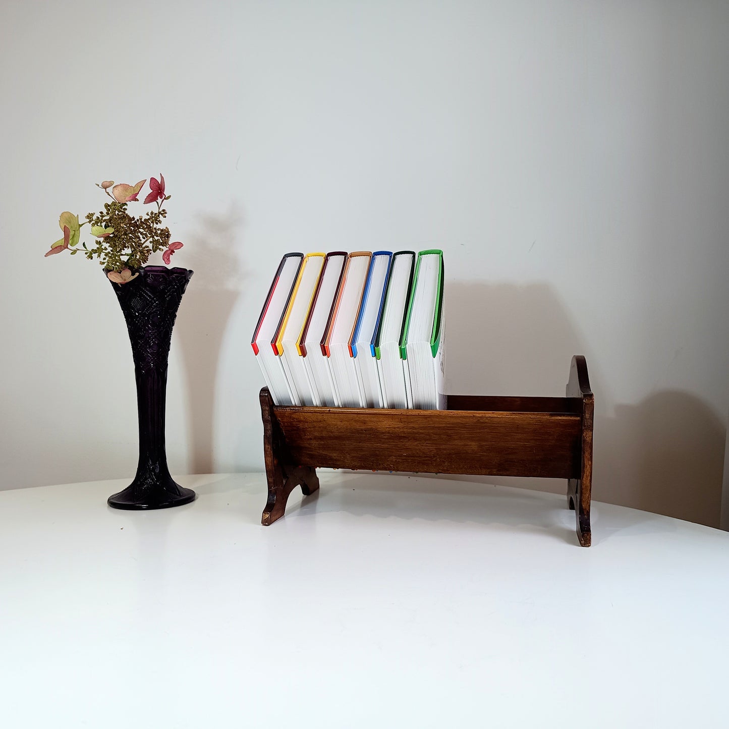 Antique Wooden Tabletop book stand 