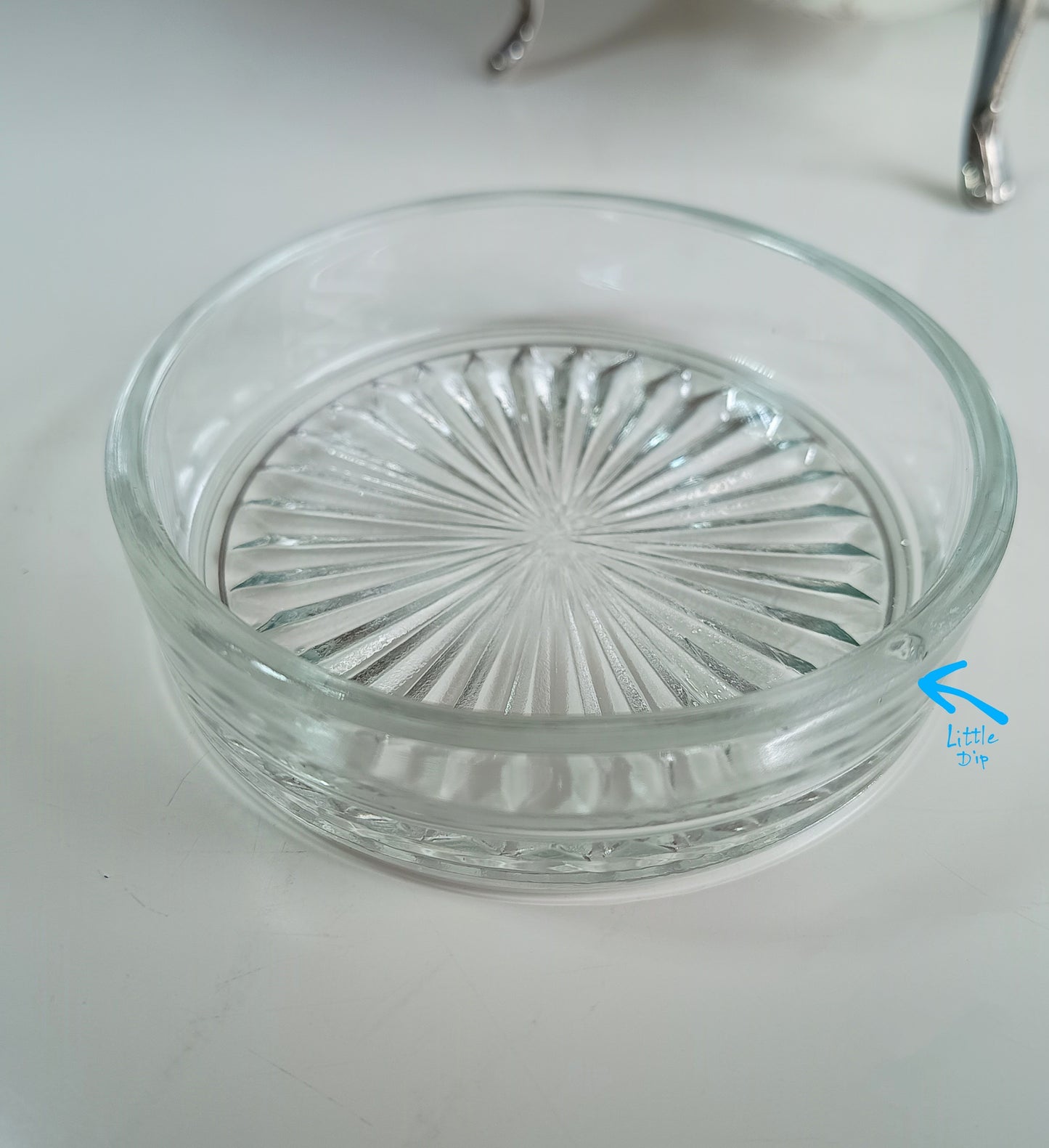 Antique or Vintage English Silver Plate Footed Domed Caviar or Butter Dish with Hand Engraved Rollover Cover Art Nouveau Style